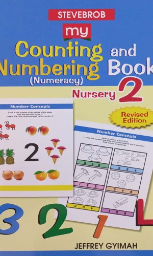 Stevebrob: Counting and Numbering Book (Numeracy) – Nursery 2 (Revised Edition) - 1–20 with Ghanaian Objects