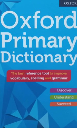 Oxford Primary Dictionary (Hardcover) - 20,000 Words with Illustrations & Example Sentences