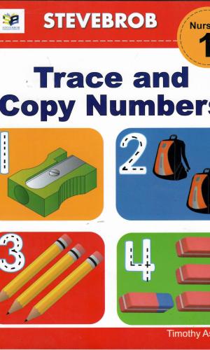 Stevebrob: Trace and Copy Numbers – Nursery 1 - Pre-Math Strokes