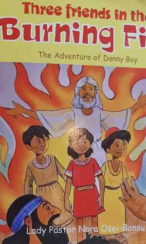 Three Friends In The Burning Fire - Children’s Bible Story of Shadrach, Meshach & Abednego with African Flair
