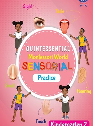 Quintessential Montessori World Sensorial Practice KG 2 - Hands-On Learning Activities for Kindergarten Sensory Development