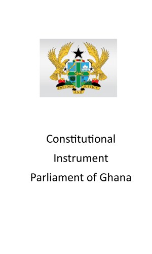 Declaration of President-Elect Instrument, 2020 (C.I. 135) - EC Presidential Results Gazette
