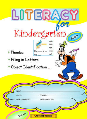 Literacy for KG Workbook 4