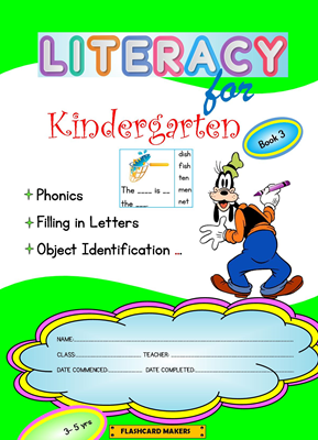 Literacy for KG Workbook 3