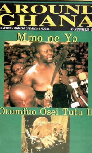 Around Ghana: Mmo Ne Yɔ Otumfuo Osei Tutu II (Souvenir Issue, 1999)