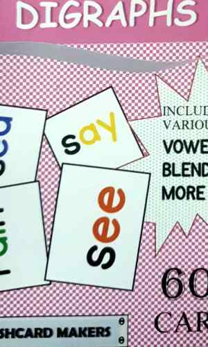 Flashcards: Digraphs (60 Cards) – Phonics Blends for BECE & KG Prep