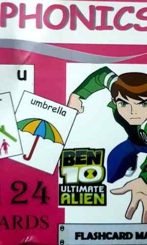 Flashcards: Phonics (124 Cards) – Complete A-Z Sounds & Blends