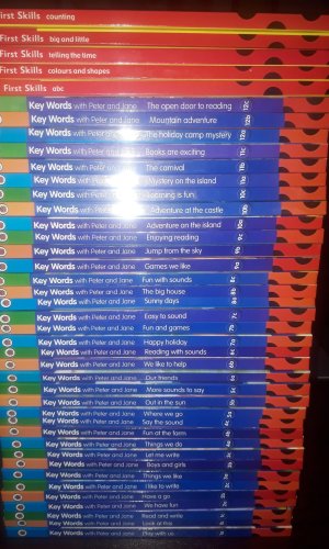 Ladybird The Basics Bookset (41 Hardcover Titles) – First Skills & Key Words