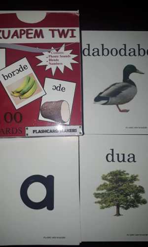 Flashcards: Akuapem Twi Phonics (100 cards)