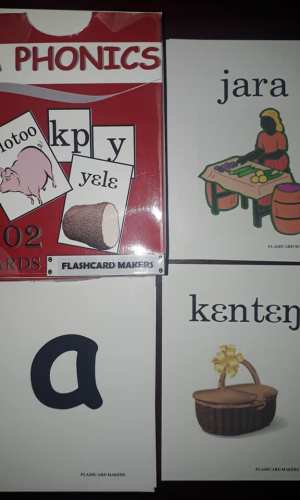 Flashcards: Ga Phonics (102 cards)