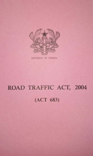Road Traffic Act 2004: With Amendments Act 761 [2008] (Act 683) - DVLA & Offence Codes