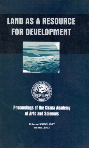 GAAS Proceedings Vol XXXVI (1997) – Land as Development Resource