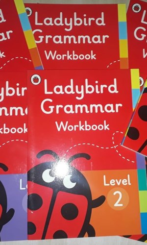 Bookset: Ladybird Grammar Workbooks 1–6 + Dictionary (7 Books) – English Mastery