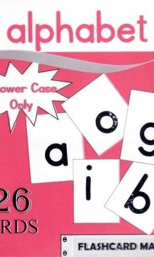 Flashcards: Alphabets – Lower Case (26 cards)