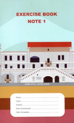 Exercise Book Note 1: Tourist Attractions – Elmina Castle, Central Region - UNESCO Site Cover
