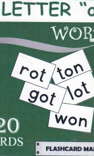 Flashcards: 3-Letter ‘o’ (20 cards)