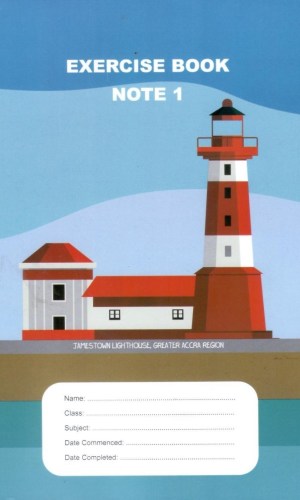 Exercise Book Note 1: Tourist Attractions – Jamestown Lighthouse, Greater Accra Region - Historic Cover