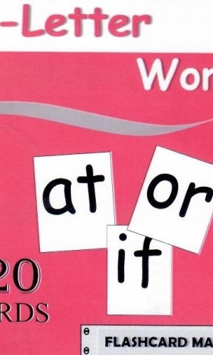 Flashcards: 2-Letter Words (20 cards)