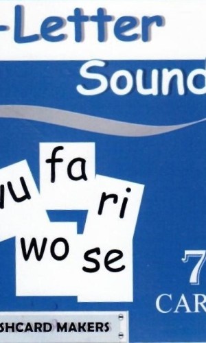 Flashcards: 2-Letter Sounds (75 cards)