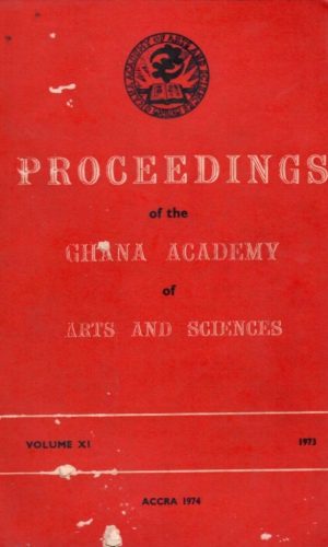 GAAS Proceedings Vol XI (1973) + Danquah Lecture #6