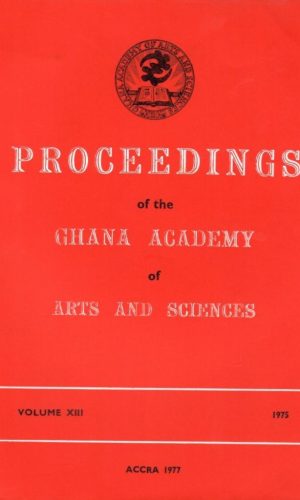 GAAS Proceedings Vol XIII (1975) – Energy & Resources