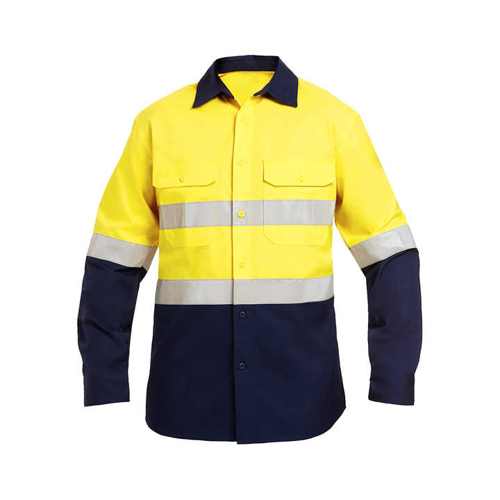 Totech - Long Sleeve Reflective Work Shirt