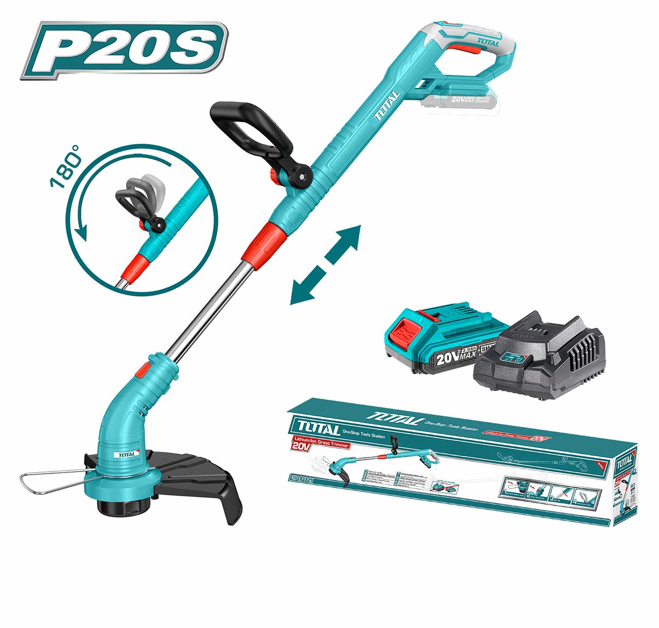 Farmline – Total Lithium-Ion Grass Trimmer 20V – TGTLI20301