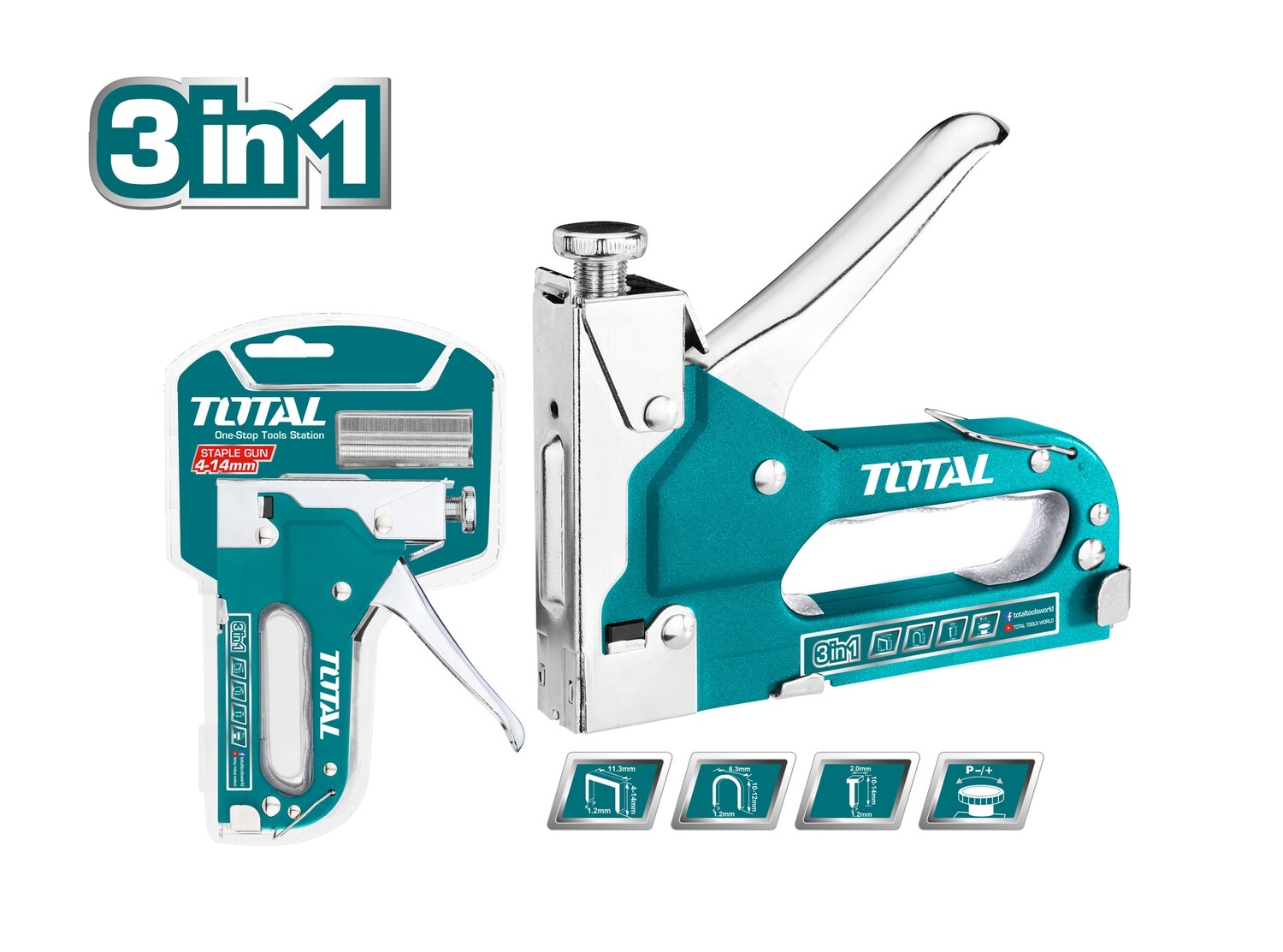 Farmline – Total 3 In 1 Staple Gun – THT31143