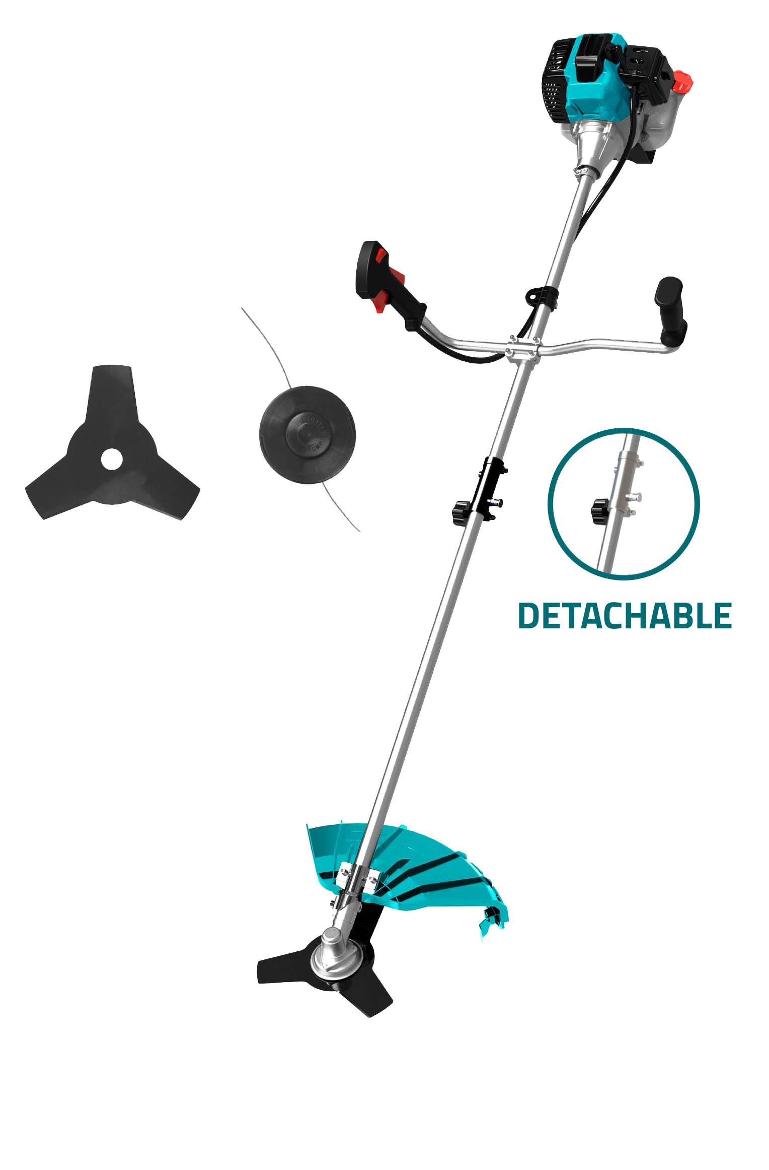 Farmline – Total Gasoline Grass Trimmer and Bush Cutter 42.7cc – TP5434421