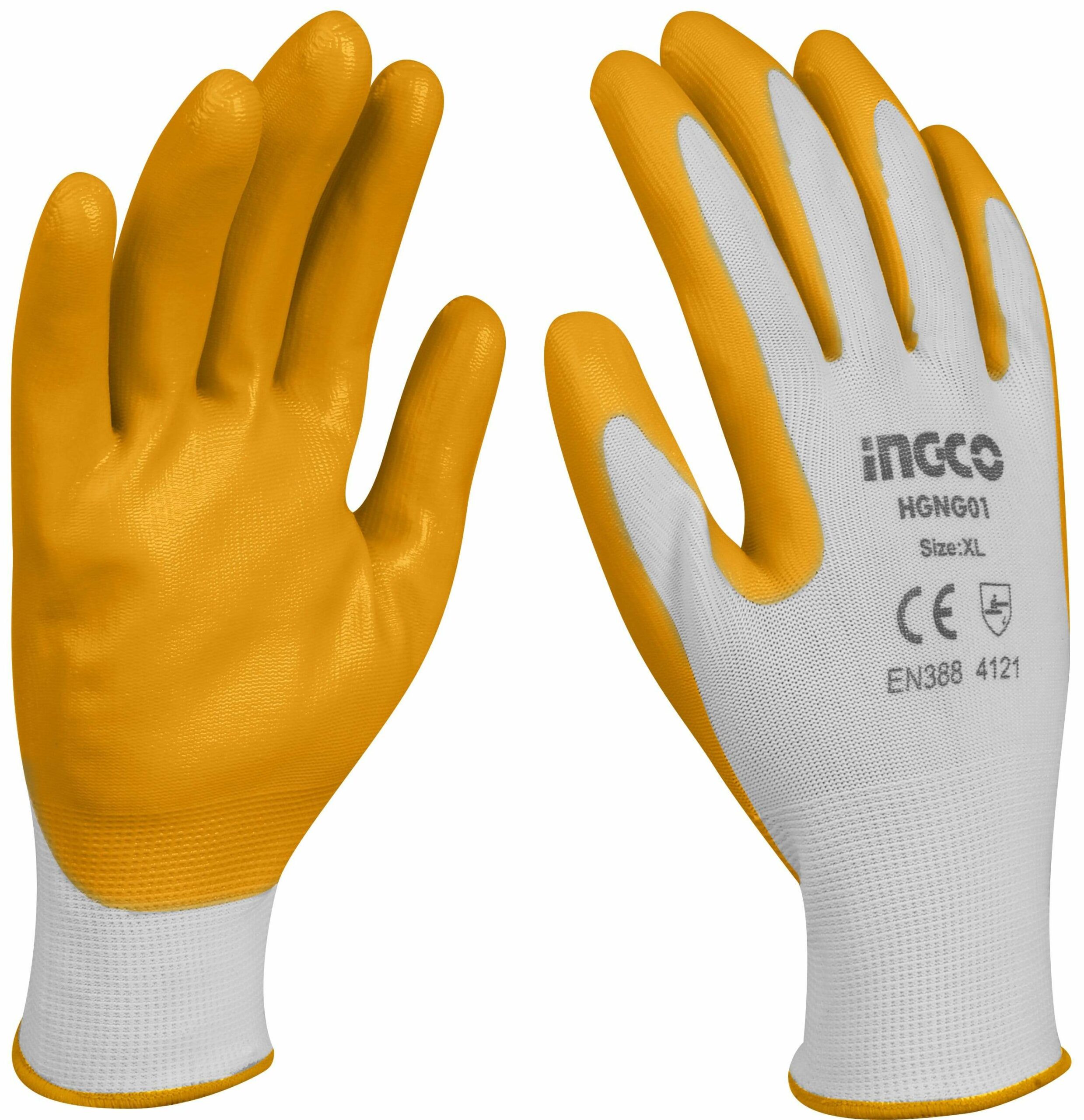 Farmline - Ingco Nitrile Coated Gloves – HGNG01 & HGNG01.L