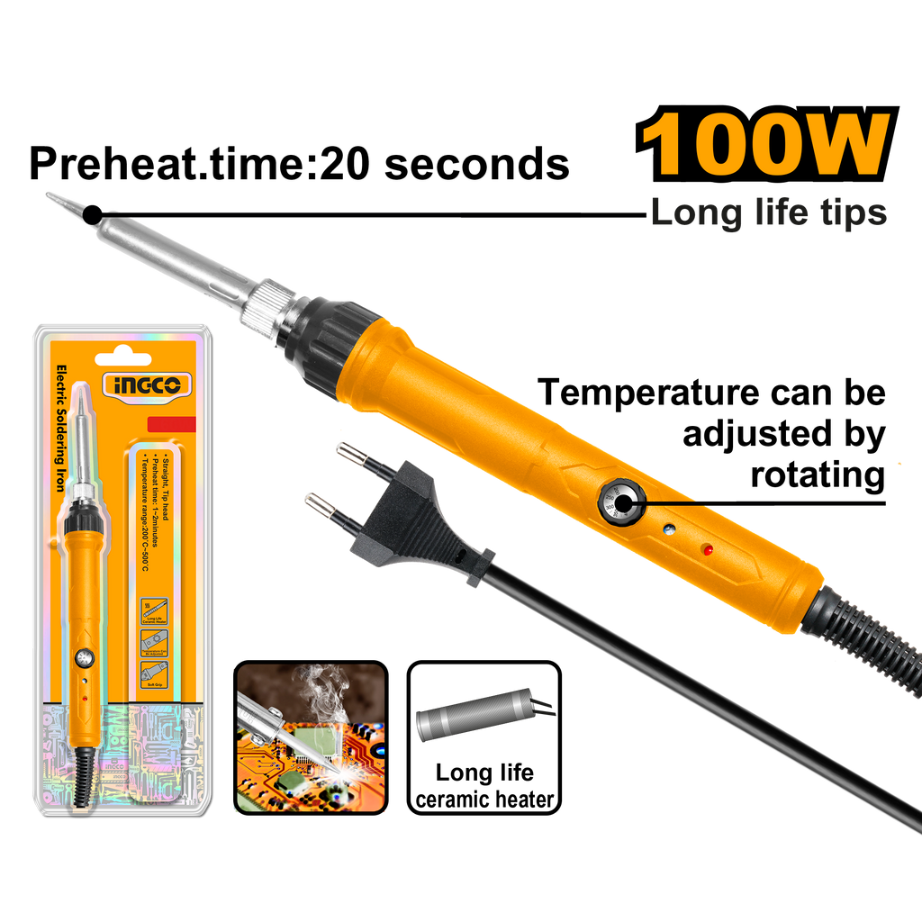 Ingco Electric Soldering Iron 100W SI0110831