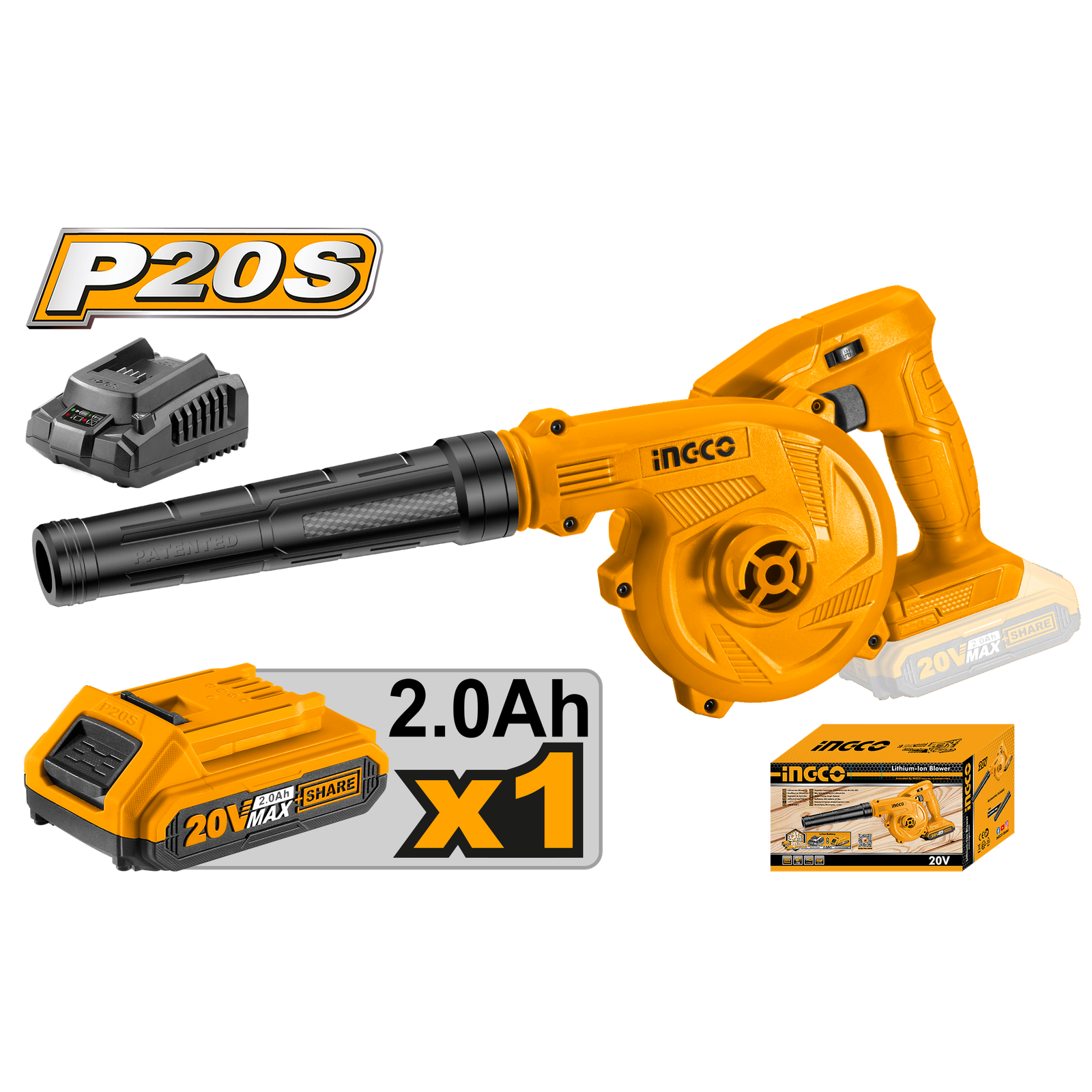 Ingco Cordless Blower CABLI200181