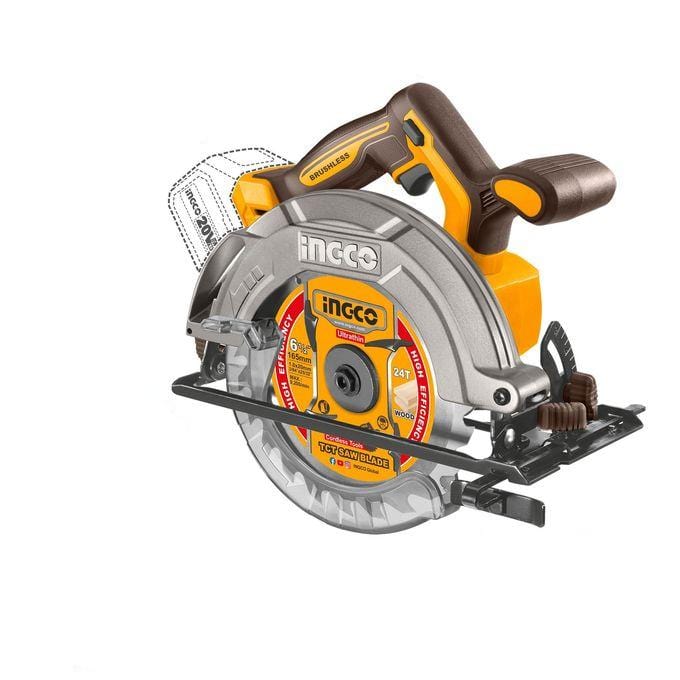 Ingco 6" Cordless Lithium-Ion Circular Saw 20V CSLI16521