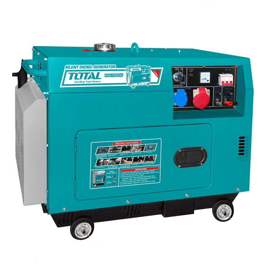 Total Three Phase Diesel Generator 5KW – TP250003