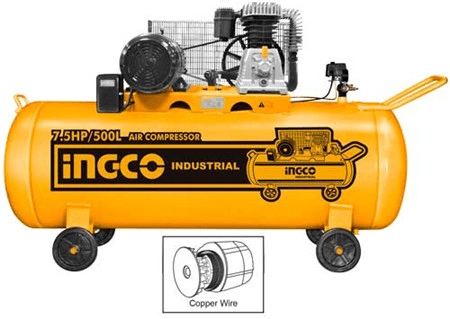 Ingco Air Compressor 7.5HP 500L – AC755001