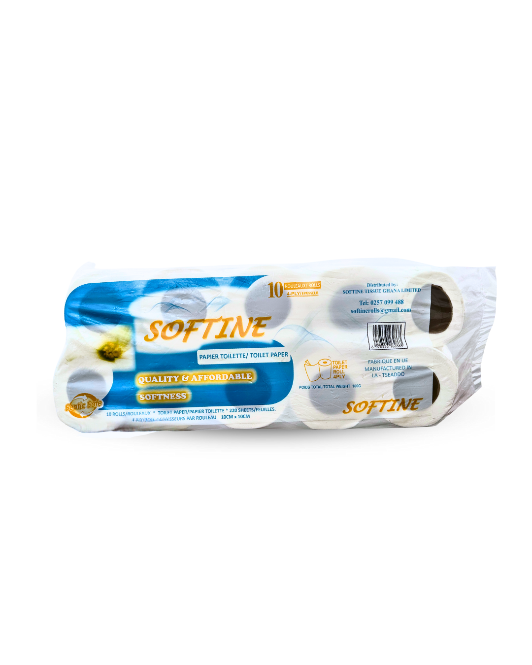 SOFTINE Toilet Paper (1 Pack – 10 Rolls) | Big Samps Market