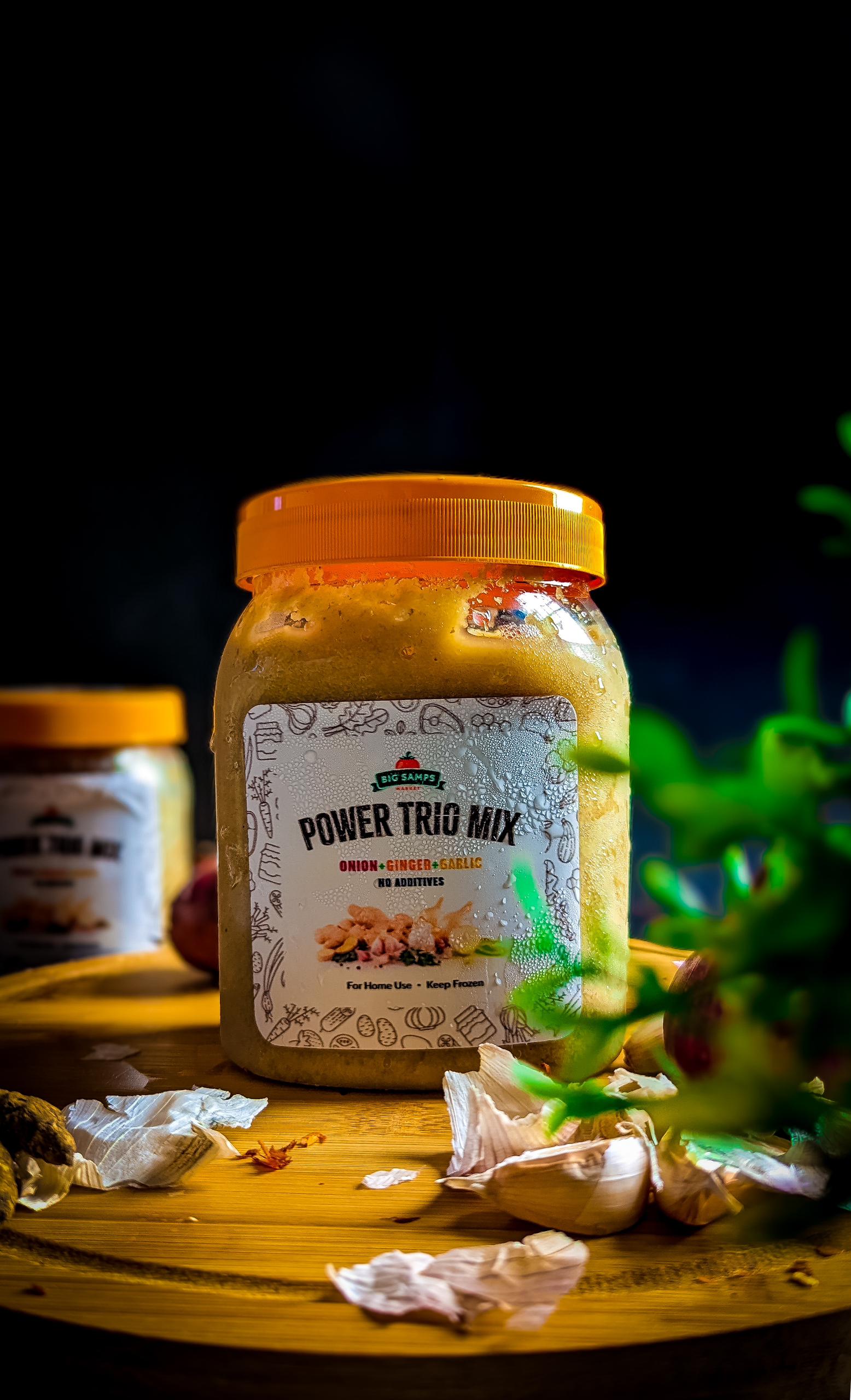 Power Trio (Ginger, Onions, Garlic Paste) | Big Samps Market