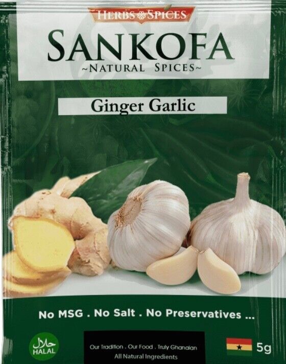 Sankofa Ginger & Garlic Seasoning | Big Samps Market