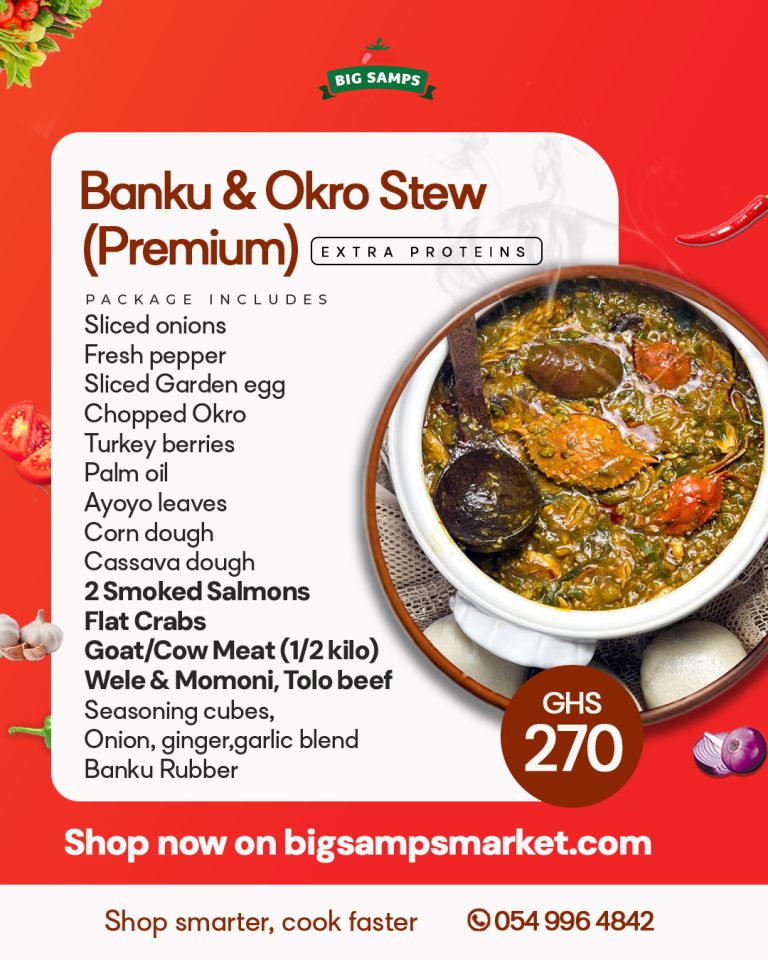 Banku and Okro Bundle (Premium) | Big Samps Market