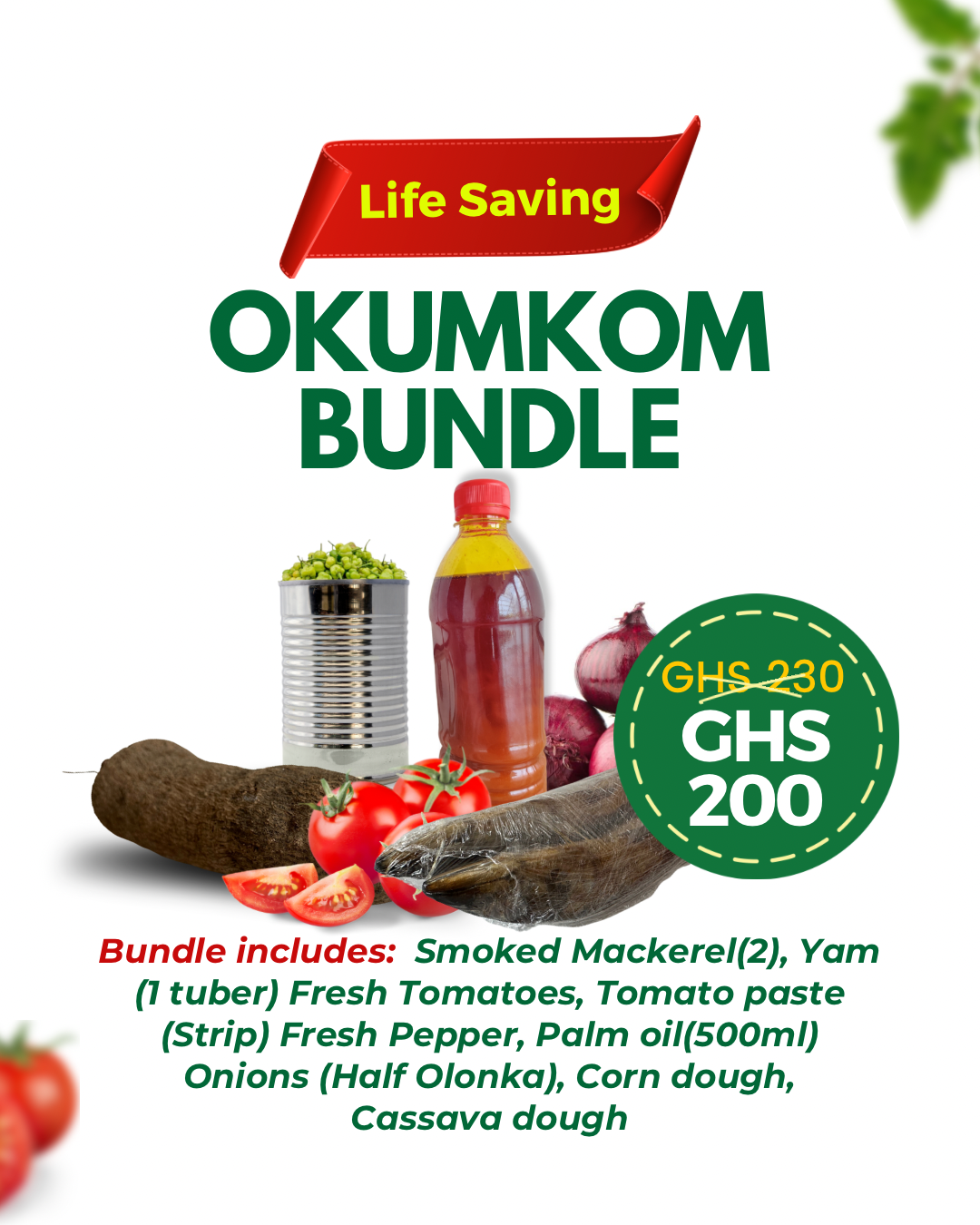 Okumkom Package (Life Saving) | Big Samps Market
