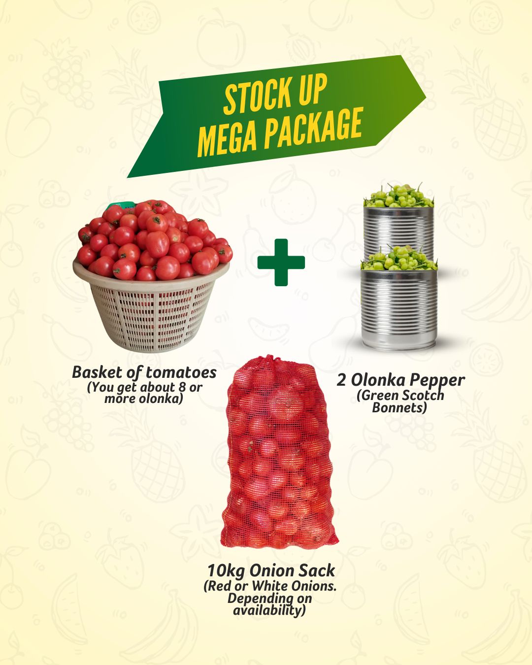 STOCK UP – Mega Package | Big Samps Market