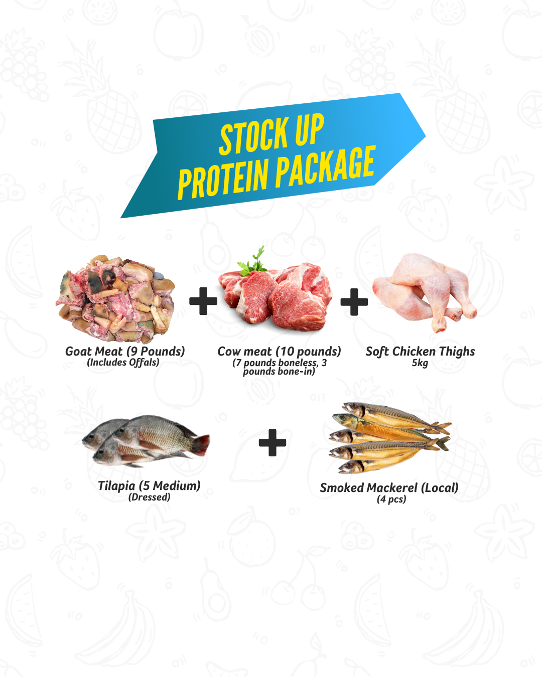 STOCK UP – Protein Package | Big Samps Market