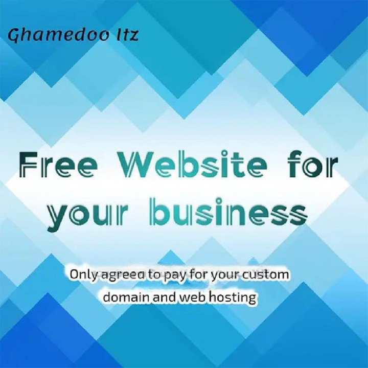 Ghamedoo - Creating Free Website to Support Your Business to Be Online