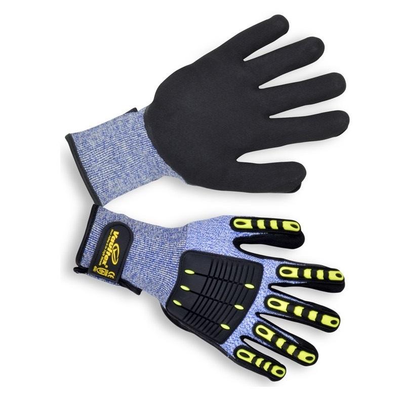 JTS Rub Vaultex Mechanical Gloves (Anti-Vibration) – Safety Gloves with Impact and Vibration Protection