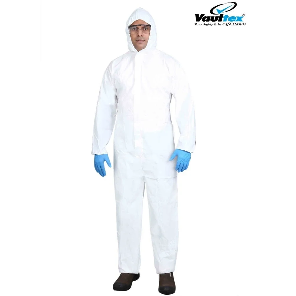 JTS Vaultex Disposable Coverall 60gsm – Lightweight Protective Coverall for Industrial Use