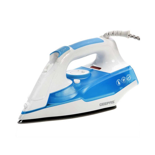 Geepas Steam Iron GSI7809 – 2400W Non-Stick with Spray