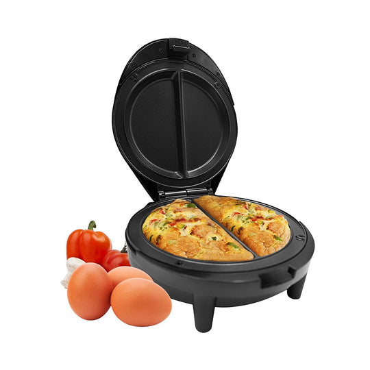 Geepas Electric Omelette Maker GOM36535UK – Dual Non-Stick Plates