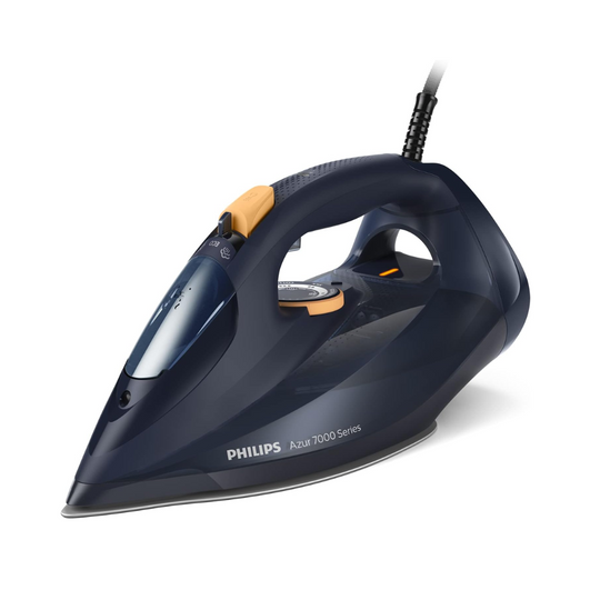 Philips 7000 Series Steam Iron DST7060 – 3000W SteamGlide Elite (300ml Blue/Yellow)