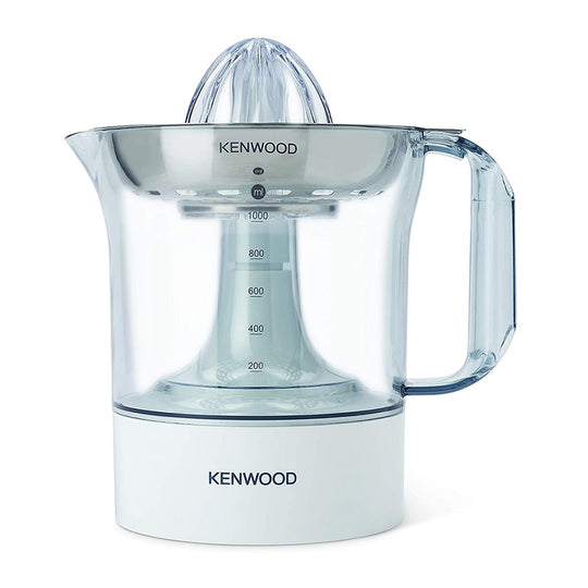 Kenwood Citrus Juicer JE290 – 1L Jug with Strainer (40W White)