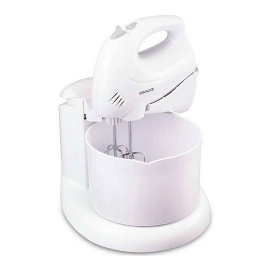 Kenwood Hand Mixer HM430 – 250W with Stand & Bowl (White)